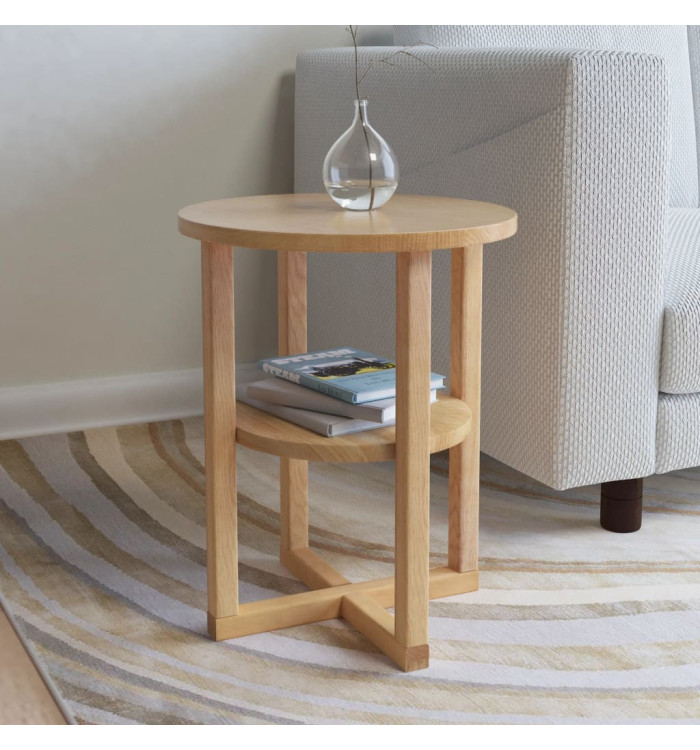 Table d'appoint 40 x 50 cm Bois de chêne massif | Mobilier & Déco