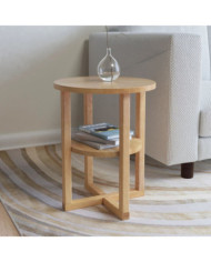 Table d'appoint 40 x 50 cm Bois de chêne massif | Mobilier & Déco