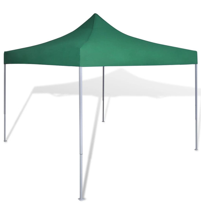 Tente pliable verte 3 x 3 m | Mobilier & Déco