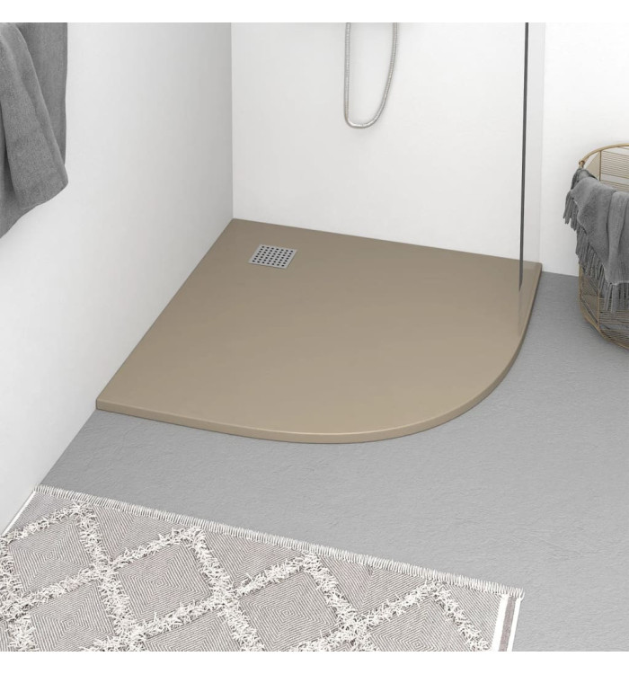 Receveur de douche SMC Marron 90x90 cm | Mobilier & Déco