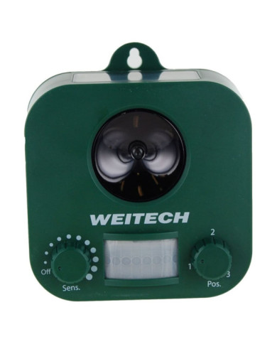 WEITECH Répulsif antiparasitaire de jardin solaire 50 m² | Mobilier & Déco