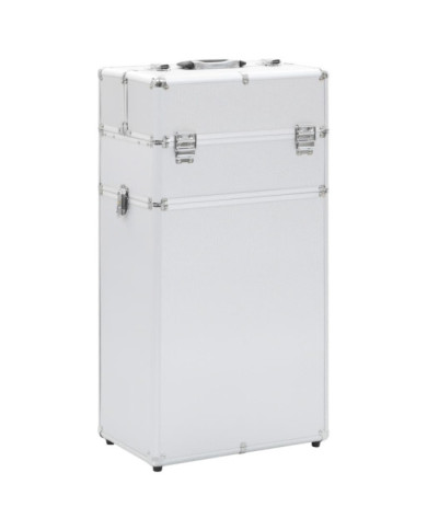 Chariot de maquillage Aluminium Argenté | Mobilier & Déco