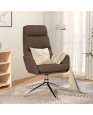 Chaise de relaxation Taupe Tissu | Mobilier & Déco