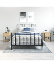 Tables de chevet 2 pcs chêne sonoma 34x35,5x45 cm | Mobilier & Déco