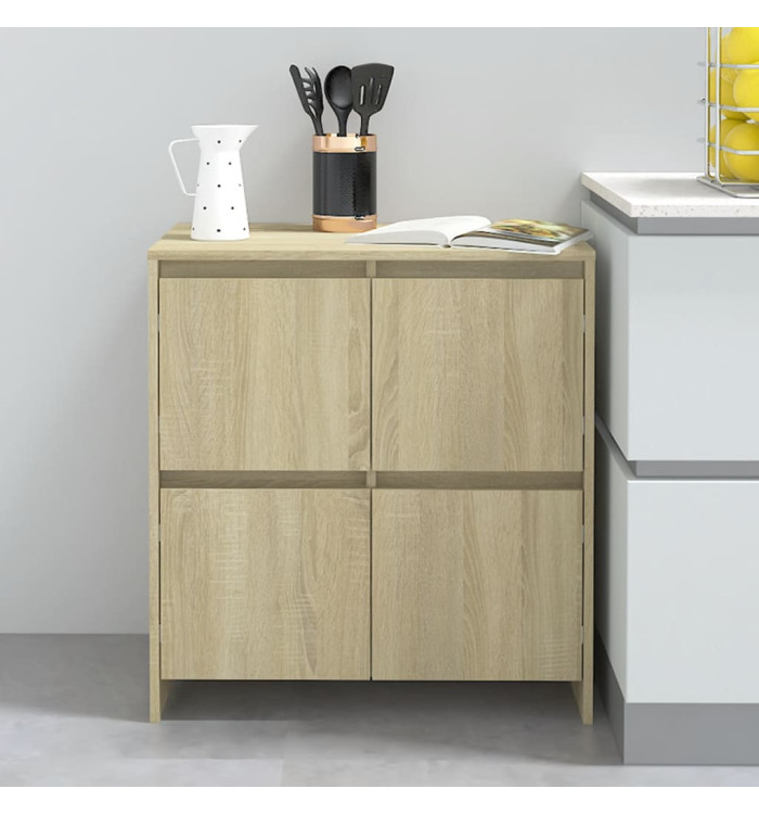 Buffet Chêne sonoma 70x41x75 cm Bois d'ingénierie | Mobilier & Déco