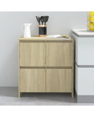Buffet Chêne sonoma 70x41x75 cm Bois d'ingénierie | Mobilier & Déco