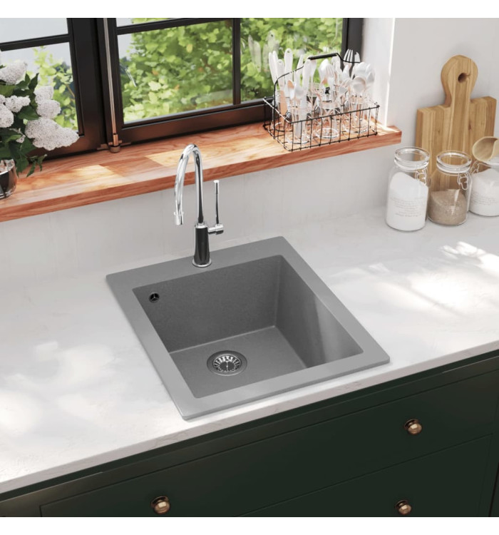 Évier de cuisine Granite Gris | Mobilier & Déco