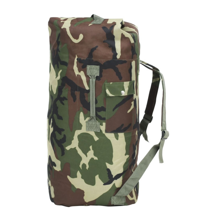 Sac de sport en style militaire 85 L Camouflage | Mobilier & Déco