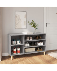 Armoire à chaussures Sonoma gris 102x36x60 cm Bois d'ingénierie | Mobilier & Déco