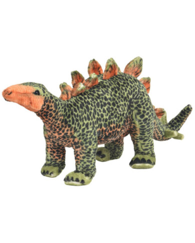 Jouet en peluche Dinosaure Stegosaurus Vert et orange XXL | Mobilier & Déco
