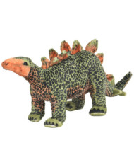 Jouet en peluche Dinosaure Stegosaurus Vert et orange XXL | Mobilier & Déco