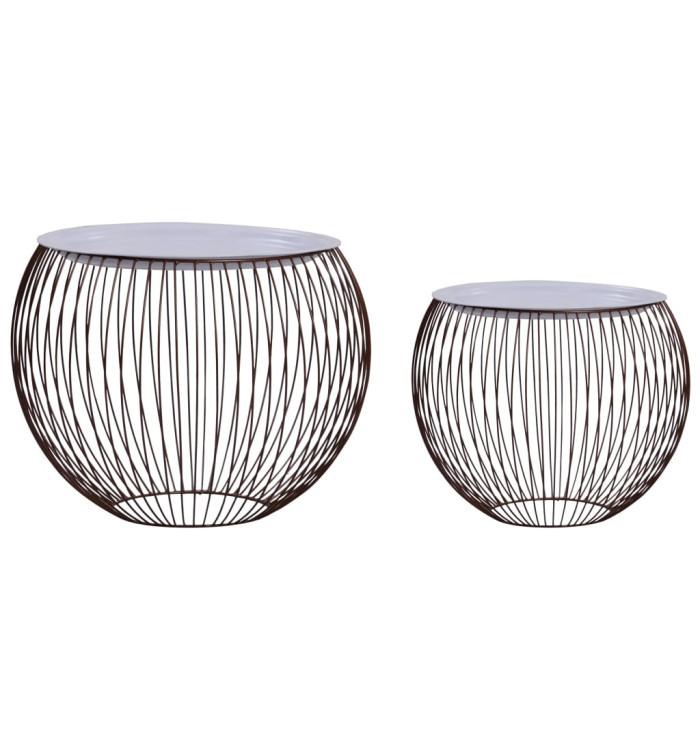 Tables basses 2 pcs Doré | Mobilier & Déco