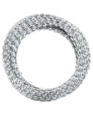 Fil barbelé concertina attaché Acier galvanisé 300 m | Mobilier & Déco
