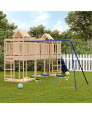 Aire de jeux d'extérieur bois de pin massif | Mobilier & Déco