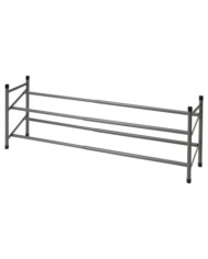 Storage solutions Étagère à chaussures 2 niveaux (61,5-115)x23x38 cm | Mobilier & Déco