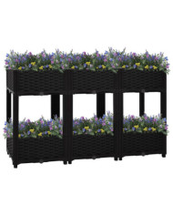 Lit surélevé 120x40x71 cm Polypropylène | Mobilier & Déco