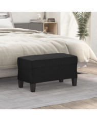 Banc Noir 70x35x41 cm Similicuir | Mobilier & Déco