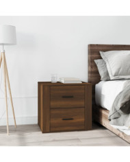 Table de chevet Chêne marron 50x39x47 cm | Mobilier & Déco