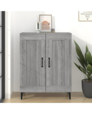 Buffet sonoma gris 69,5x34x90 cm bois d'ingénierie | Mobilier & Déco