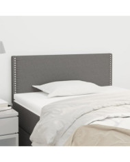 Tête de lit Gris foncé 90x5x78/88 cm Tissu | Mobilier & Déco