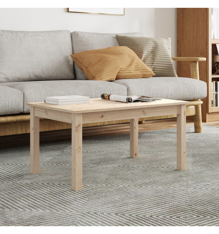 Table basse 80x50x40 cm Bois massif de pin | Mobilier & Déco