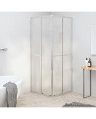 Cabine de douche ESG dépoli 80x80x180 cm | Mobilier & Déco