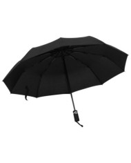 Parapluie pliable automatique Noir 104 cm | Mobilier & Déco