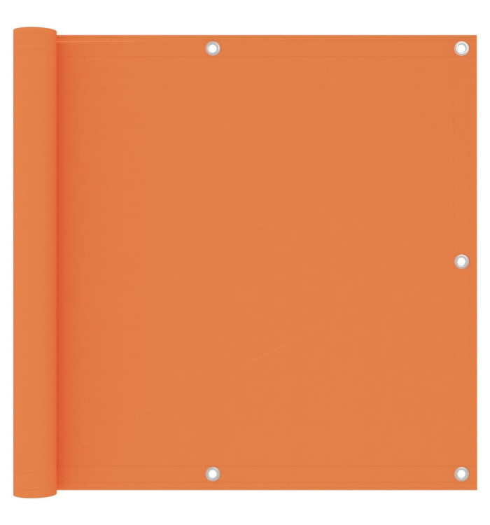 Écran de balcon Orange 90x400 cm Tissu Oxford | Mobilier & Déco