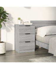 Table de chevet Sonoma gris 40x36x65 cm | Mobilier & Déco