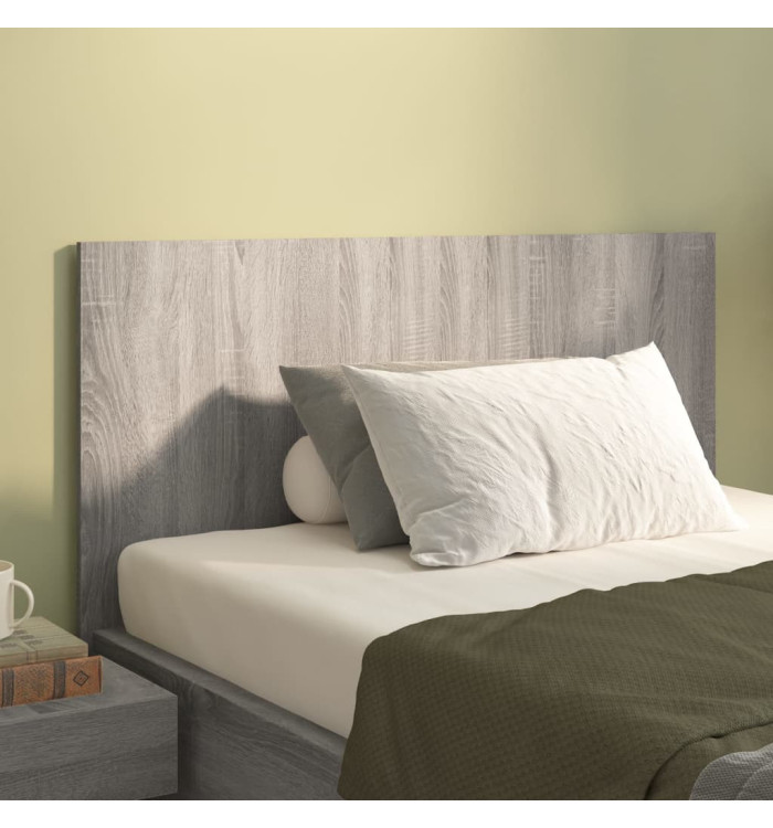 Tête de lit Sonoma gris 120x1,5x80 cm Bois d'ingénierie | Mobilier & Déco
