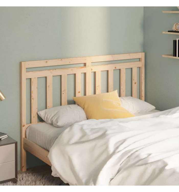 Tête de lit 126x4x100 cm Bois massif de pin | Mobilier & Déco