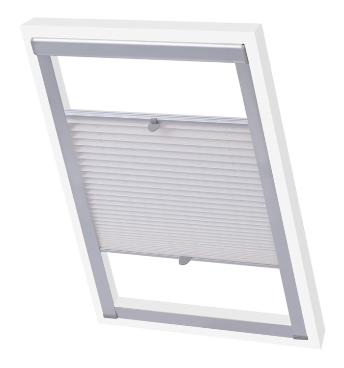Store plissé Blanc U08/808 | Mobilier & Déco