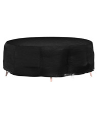 Housse pour salon îlot 10 œillets Ø236x67 cm rond | Mobilier & Déco