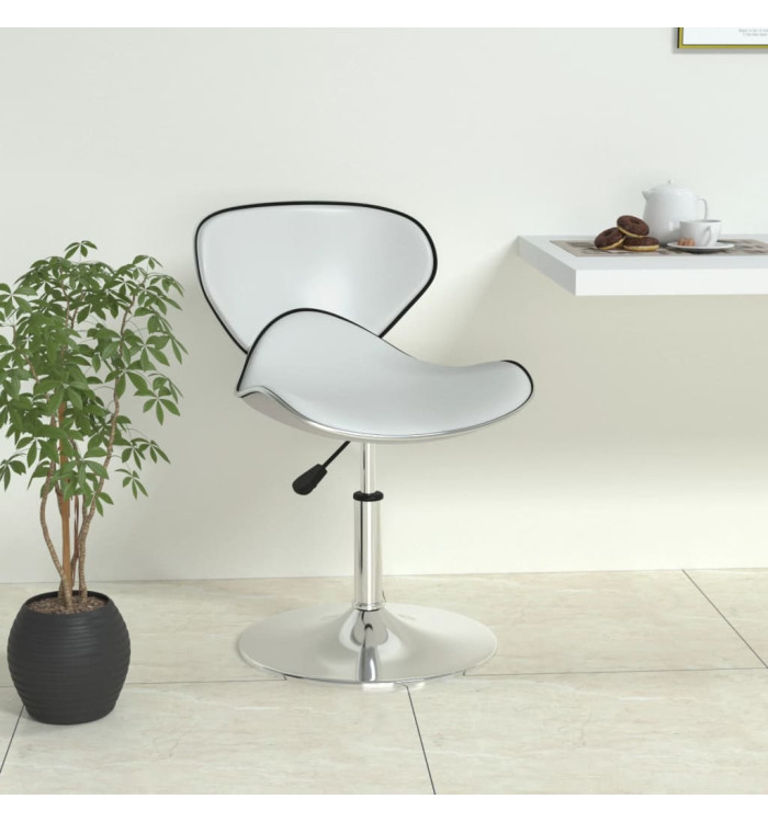 Tabouret de bar Blanc Similicuir | Mobilier & Déco