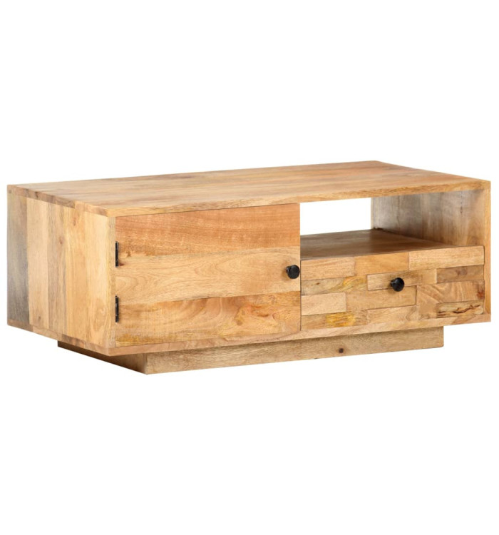 Table basse 90x50x35 cm Bois solide de manguier | Mobilier & Déco
