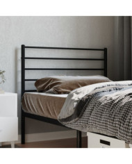 Tête de lit métal noir 90 cm | Mobilier & Déco