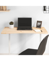Dessus de bureau 80x40x2,5 cm bois massif de pin | Mobilier & Déco
