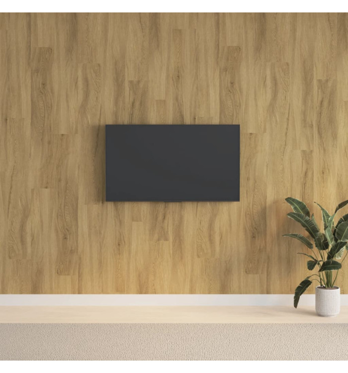 Panneaux muraux Aspect bois Marron PVC 2,06 m² | Mobilier & Déco