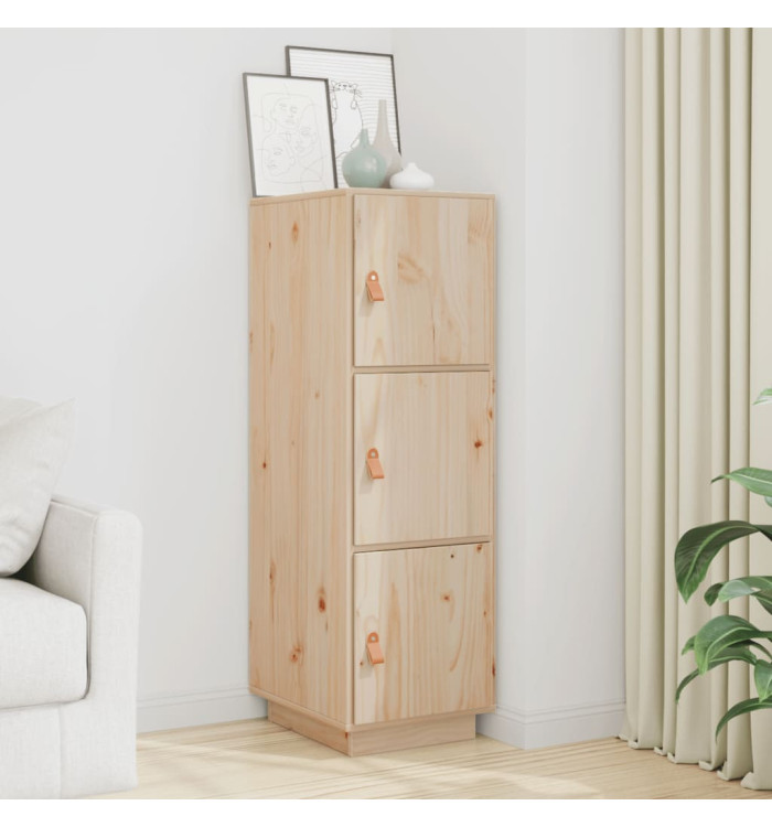 Buffet haut 34x40x108,5 cm Bois massif de pin | Mobilier & Déco