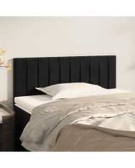 Tête de lit Noir 90x5x78/88 cm Velours | Mobilier & Déco
