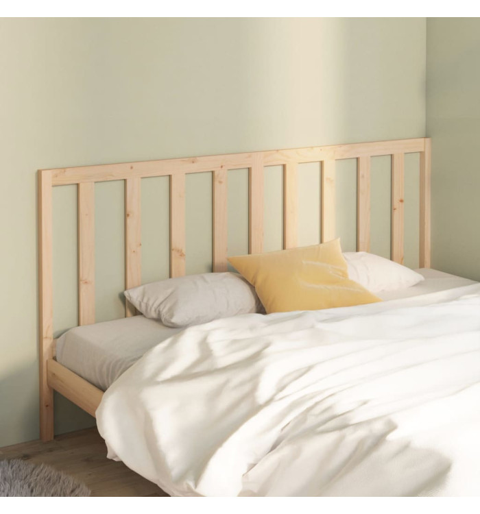 Tête de lit 206x4x100 cm Bois massif de pin | Mobilier & Déco