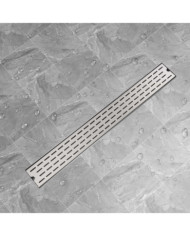 Drain de douche linéaire 930x140 mm acier inoxydable | Mobilier & Déco