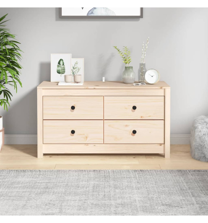 Armoire latérale 100x40x54 cm Bois de pin massif | Mobilier & Déco