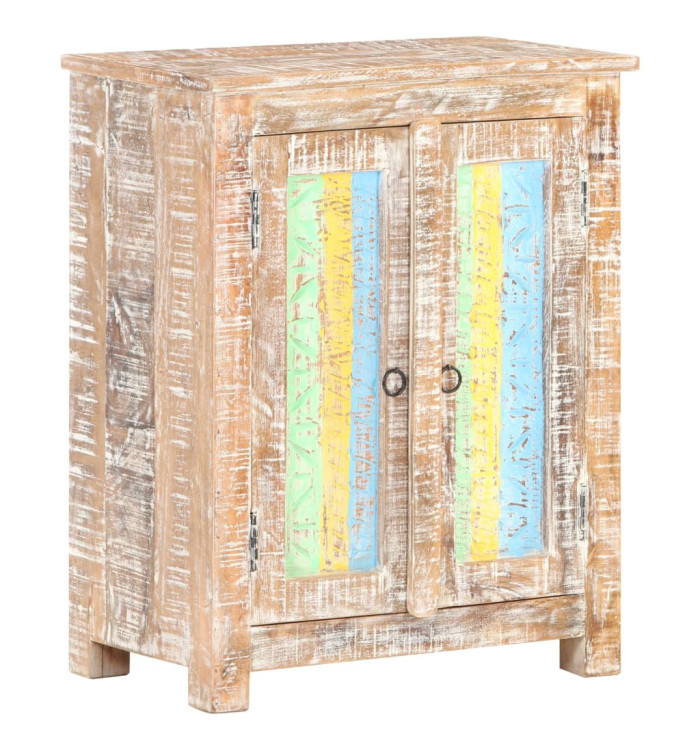 Buffet 61x35x76 cm Bois d'acacia brut | Mobilier & Déco