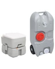 Ensemble de toilette et réservoir d'eau de camping portable | Mobilier & Déco