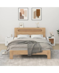Tables de chevet 2 pcs Blanc 50x39x47 cm | Mobilier & Déco