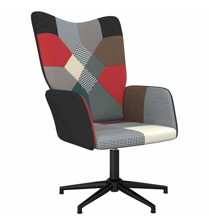 Chaise de relaxation Patchwork Tissu | Mobilier & Déco