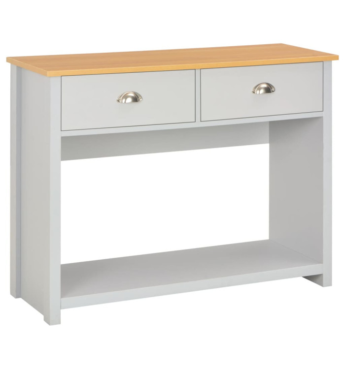 Table console Gris 97 x 35 x 76 cm | Mobilier & Déco