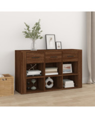 Buffet Chêne marron 100x30x59,5 cm Bois d'ingénierie | Mobilier & Déco