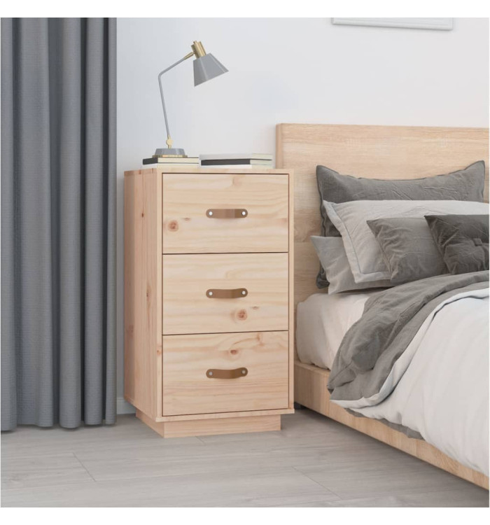  Table de chevet 40x40x75 cm Bois de pin solide | Mobilier & Déco